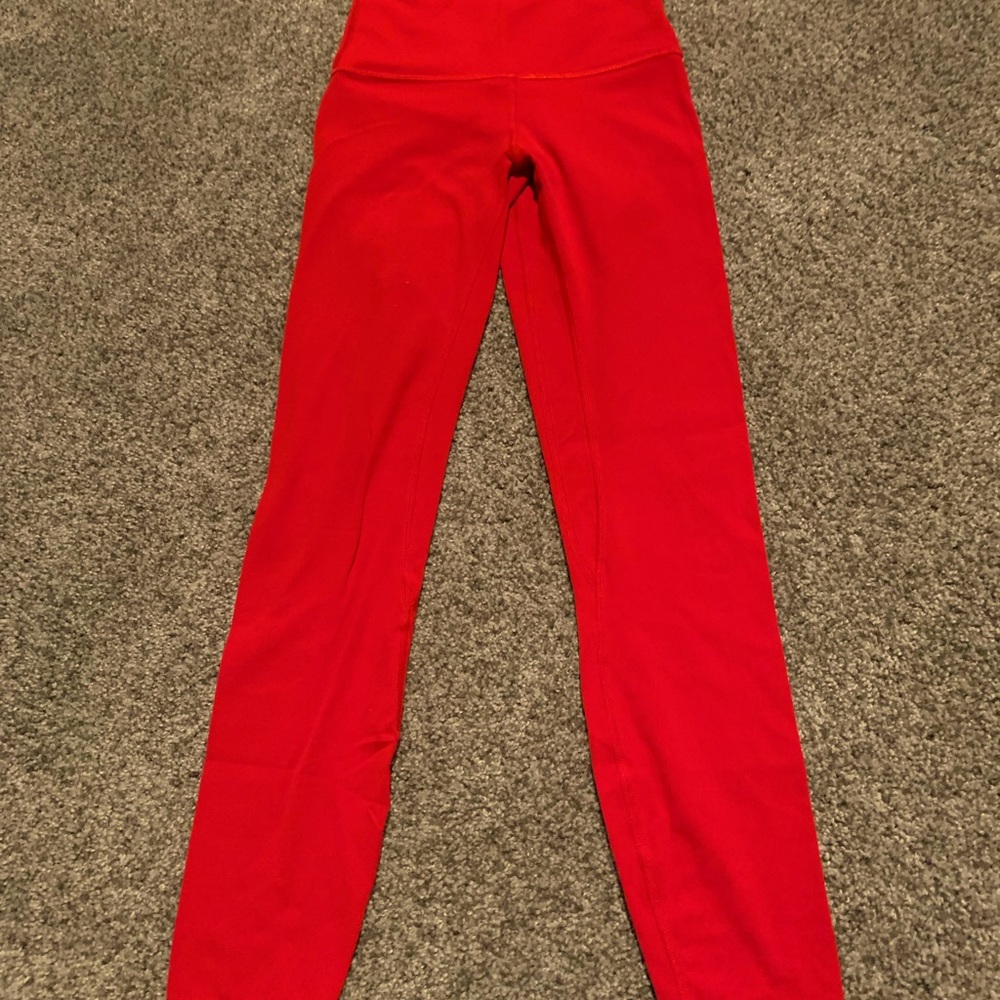 Lululemon align size 2 red…true red